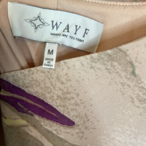 WAYF Floral Multicolor Sleeveless Maxi Midi Dress Size M - Picture 5 of 7